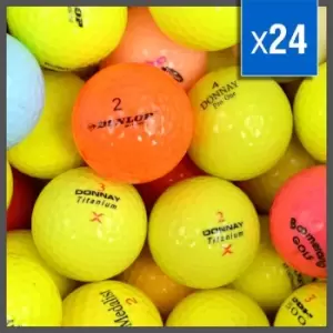 image of 2nd Chance Grade A Recycled Golf Balls - Mixed Colours - Multi