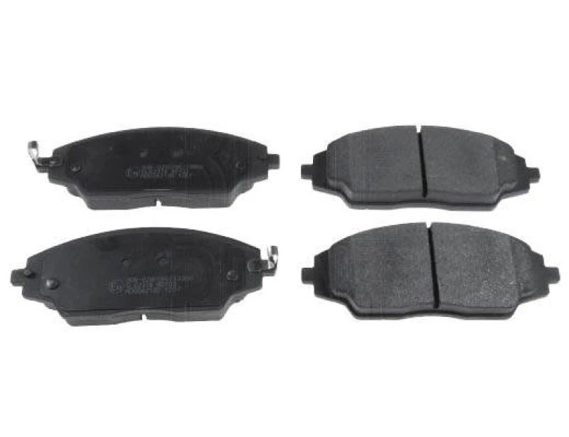 Image of Blue PRINT ADG042135 Brake pad set Front Axle, with acoustic wear warning Brake Pad Set,disc brake (402)