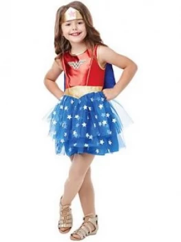 Image of DC Comics Girls Wonder Woman Costume, One Colour, Size S, Women