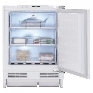 image of Beko BSFF3682 87L Integrated Undercounter Freezer