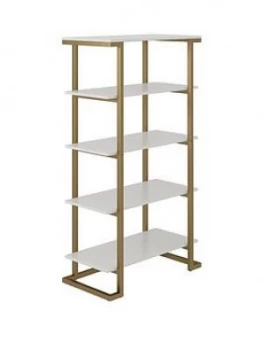 image of Cosmoliving Camila Bookcase- White