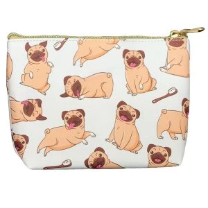 image of Mopps Pug Small PVC Wash Bag