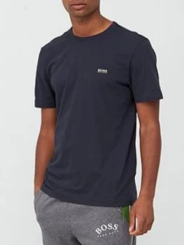 Image of Hugo Boss Small Chest Logo T-Shirt Navy Size L Men