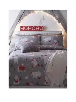 Image of Fusion Mr Polar Bear Christmas Duvet Cover Set