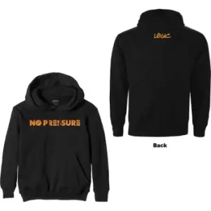 image of Logic - No Pressure Gradient Unisex XX-Large Pullover Hoodie - Black