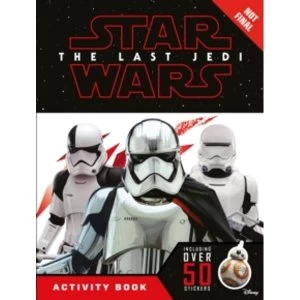 image of Star Wars The Last Jedi Activity Book with Stickers