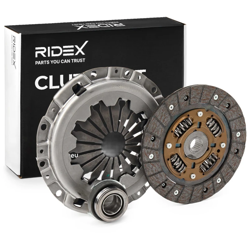 Image of RIDEX 479C0101 Clutch with clutch pressure plate, with clutch disc, three Piece Clutch Kit (479)