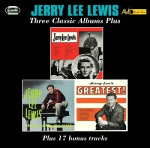 image of Three Classic Albums Plus by Jerry Lee Lewis CD Album