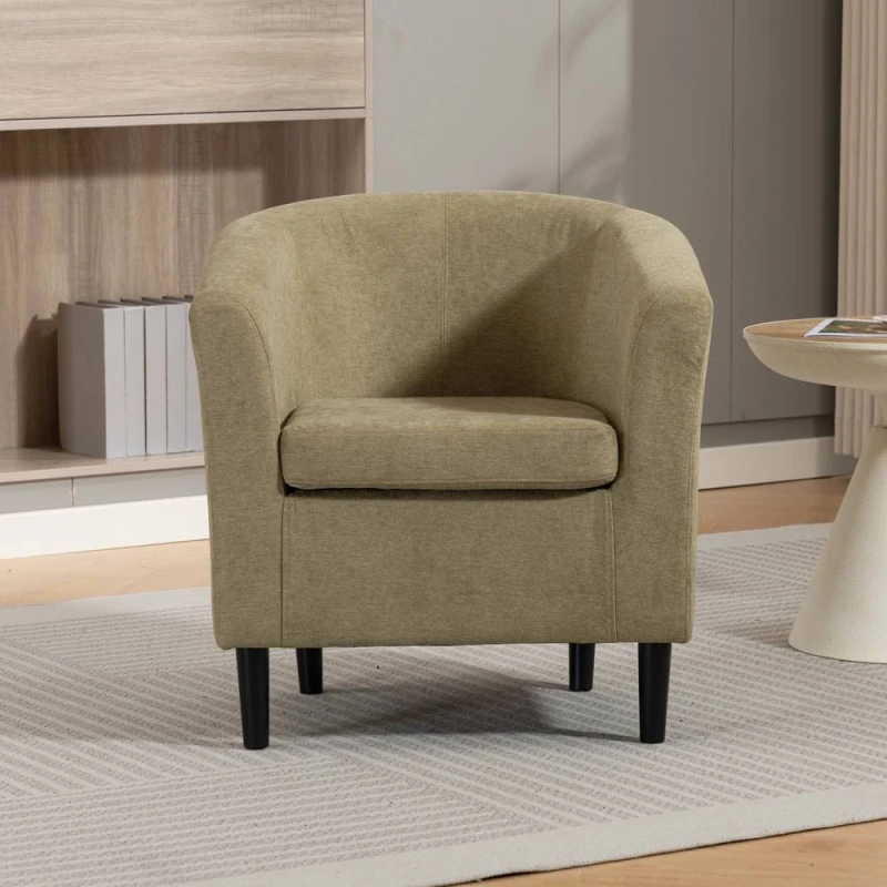 Image of Artemis Home Beulah Fabric Accent Chair in Pale Green Size: 1 Pack Pale Green Unisex 1 Pack