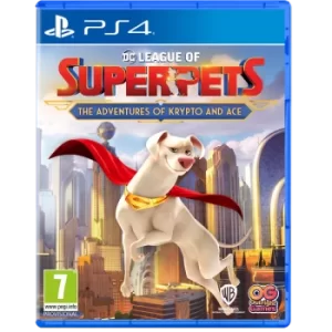 image of DC League of Super Pets The Adventures of Krypto and Ace PS4 Game