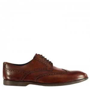 image of Firetrap Pierce Brogue Mens Shoes - Tan