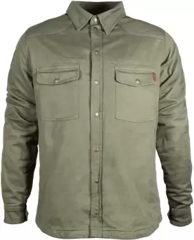 Image of John Doe Motoshirt XTM Motorcycle Shirt, green, Size S, green, Size S