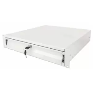 image of 19IN Storage Drawer 2U Grey- CC78097