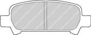 Image of Ferodo FDB1333 Brake Pad Set Front Axle Premier Car