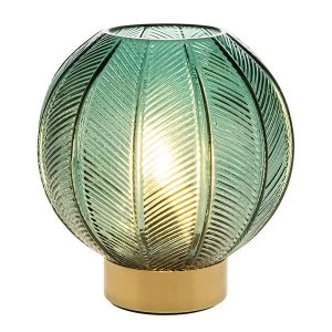 Image of Edison LED Stripes Lamp Green