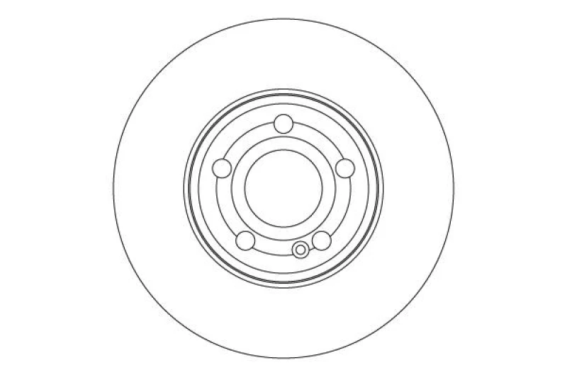 Image of Brake disc TRW DF6769