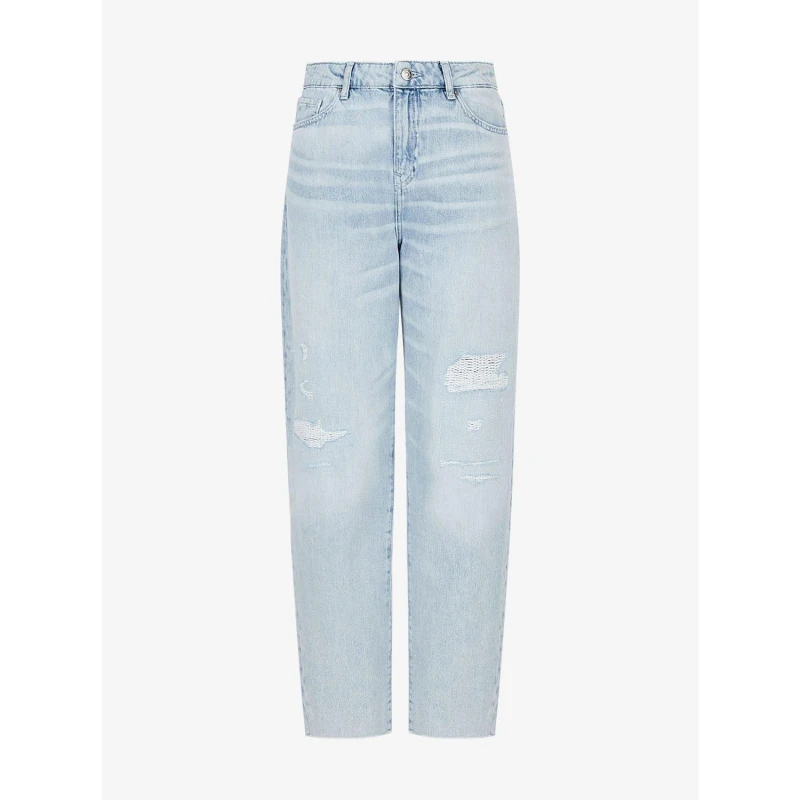 Image of Armani Exchange J81 Straight-Fit Jeans Indigo female 26R