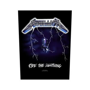 image of Metallica - Ride the Lightning Back Patch