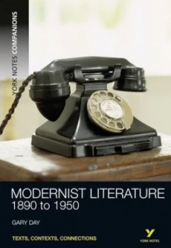 Image of Modernist Literature 1890-1950 by Gary Day Paperback