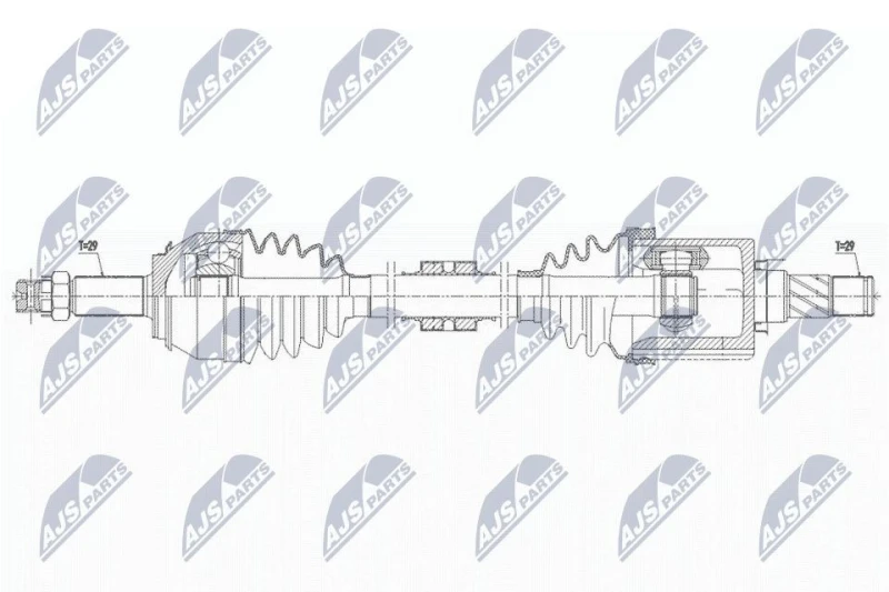 Image of NTY Drive shaft NTY NPW-NS-150
