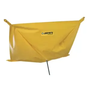 image of Justrite Leakage containment tarp, with loops, LxW 1500 x 1500 mm