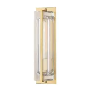 Image of Hawkins 1 Light Wall Sconce Brass, 2700K