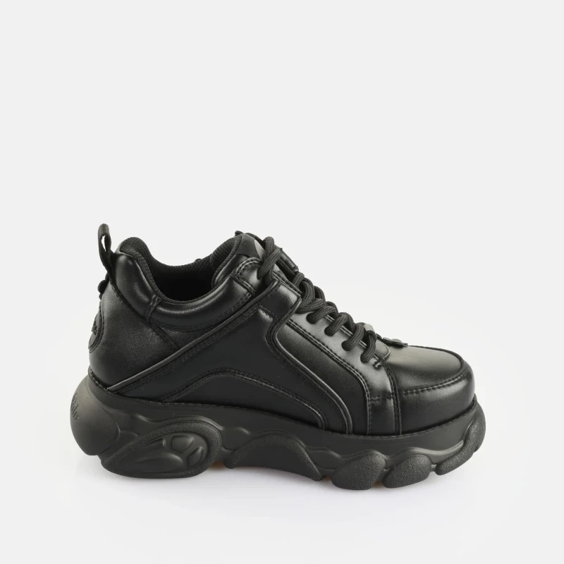 Image of Buffalo Womens Trainers Buffalo CLD Corin Daisy - Vegan Nappa Noir Female 38