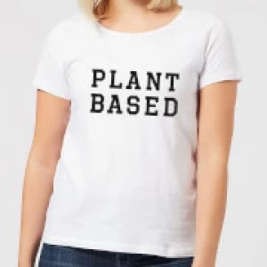Image of Plant Based Womens T-Shirt - White - 3XL