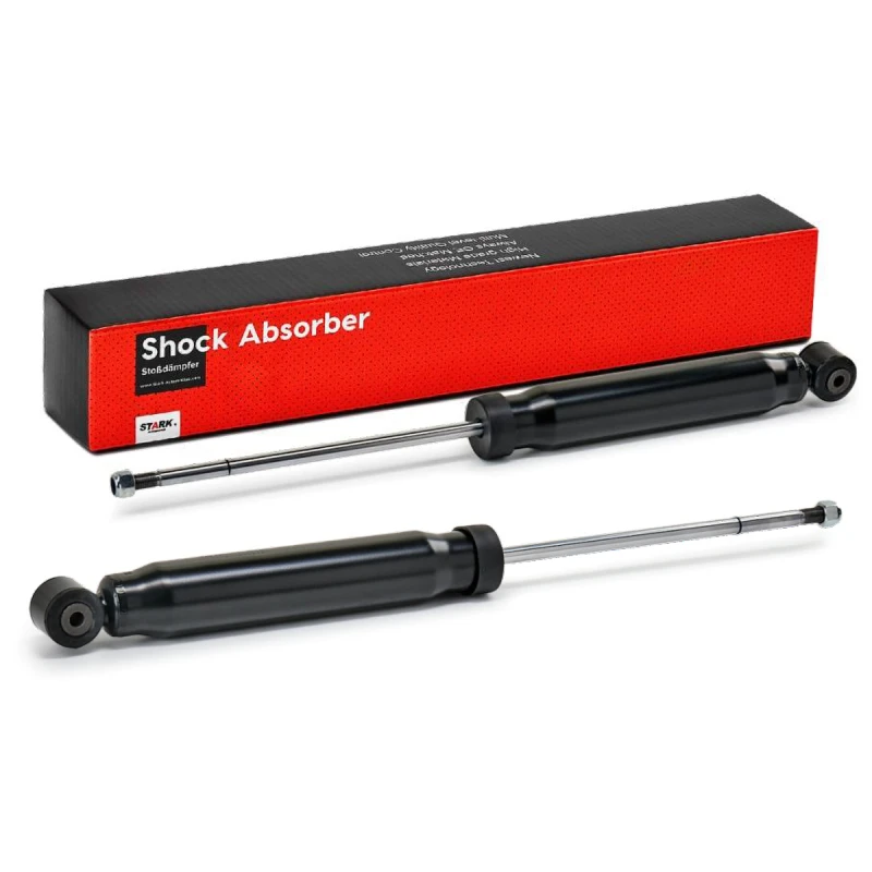 Image of STARK SKSA-01337316 Shock absorber Rear Axle, Gas Pressure, Twin-Tube, Damper Module, Top pin Shock Absorber (854)