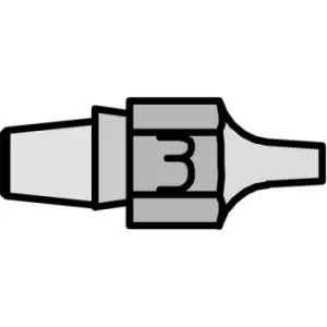 image of Weller T0051314399 DX 113 Desoldering Nozzle 2.5 x 1.2 x 25mm