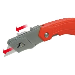 image of Stanley Self Retracting Folding Safety Knife