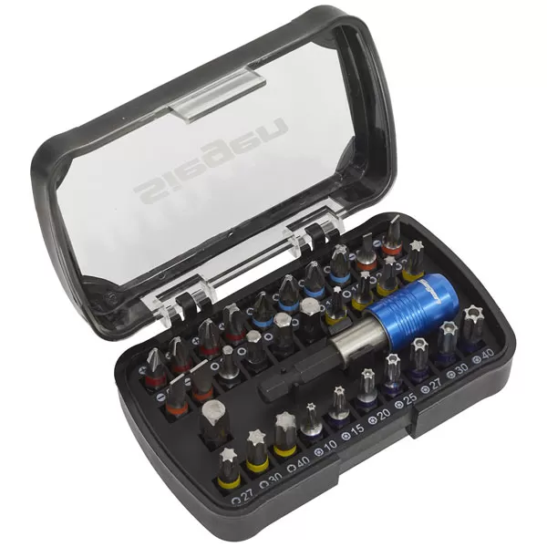 Image of Siegen S01035 Power Tool Bit Set 32pc Colour-Coded S2