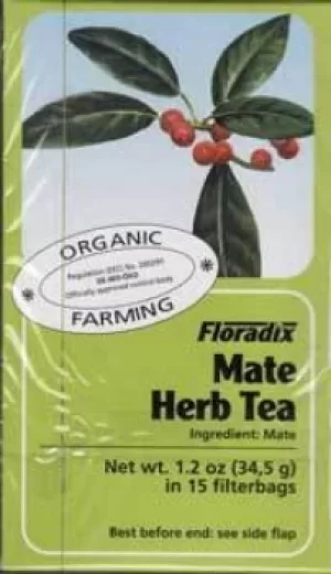 Image of Floradix Organic Mate Tea 15 Filterbags