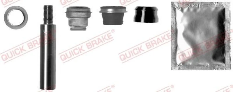Image of QUICK BRAKE Guide sleeve kit, brake caliper QUICK BRAKE 113-1340X