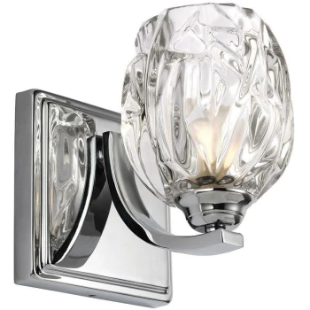 Image of Elstead - Kalli - 1 Light Indoor Wall Light Polished Chrome IP44, G9