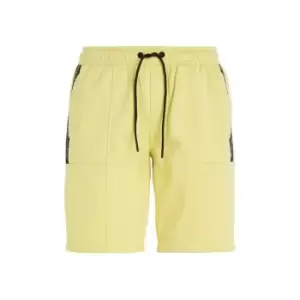 Image of Calvin Klein Jeans Logo Tape Hwk Short - Gold