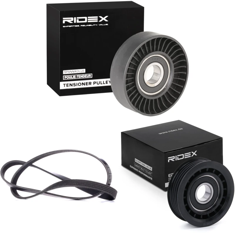 Image of RIDEX 542R0800 V-ribbed belt set V-Ribbed Belt Set (542)