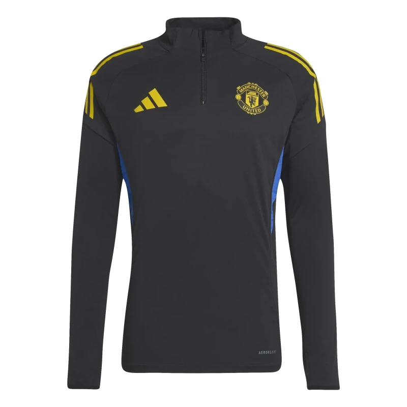 Image of Adidas Manchester United training top 2025/26 Noir Male L JP3143