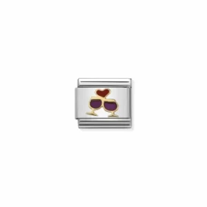 Image of Nomination Composable Classic LOVE 2 Stainless Steel Enamel Jewellery