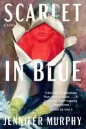 Image of scarlet in blue