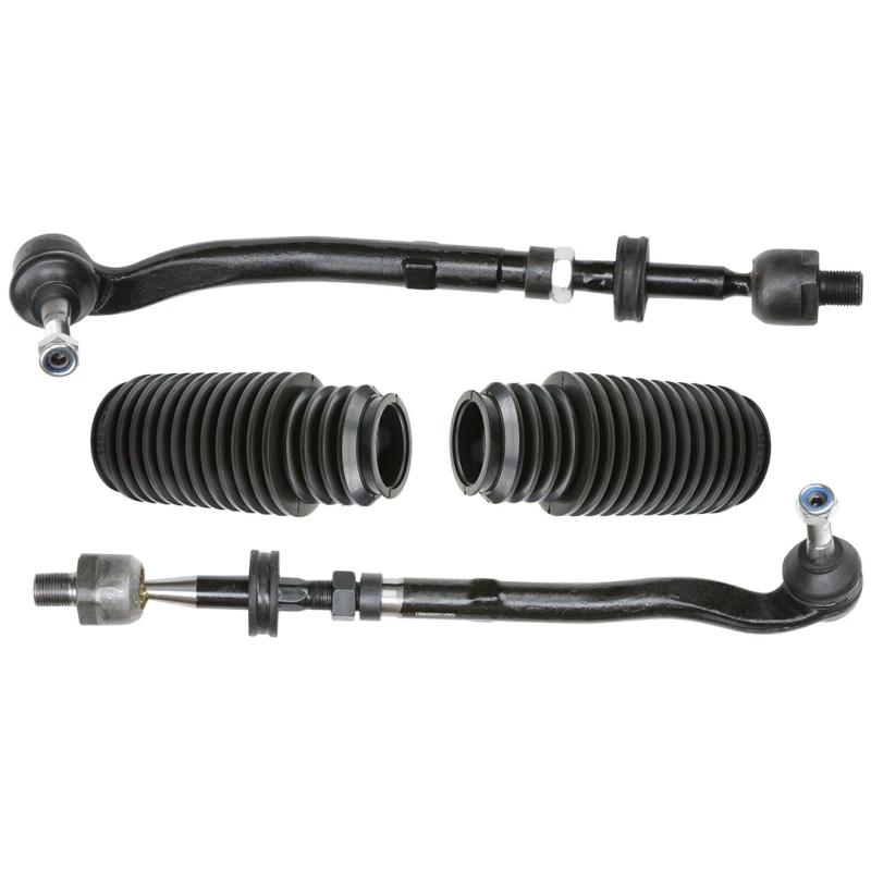 Image of RIDEX 770T0085 Repair Kit, tie rod with clamps, Front Axle Right Repair Kit,tie rod (770)