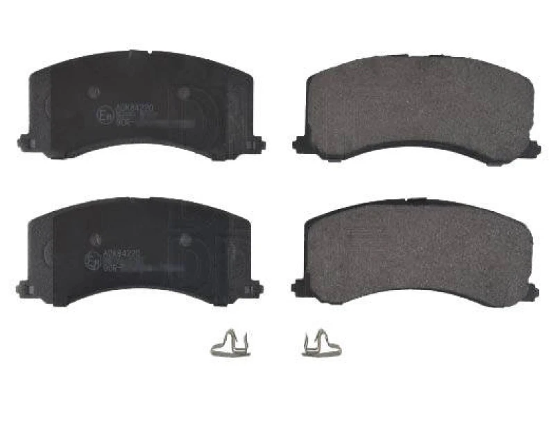 Image of Blue PRINT ADK84220 Brake pad set Front Axle, with acoustic wear warning Brake Pad Set,disc brake (402)
