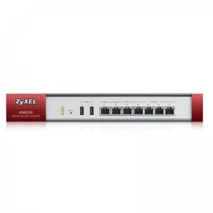 Image of Zyxel USG210 - 10/100/1000 4xLAN/Dmz 2xWAN In