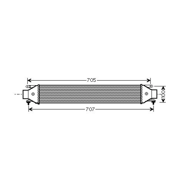 Image of Intercooler DIEDERICHS DCA1091