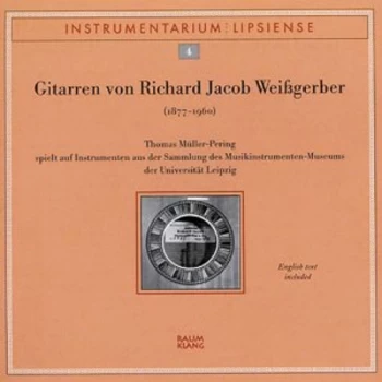 Image of mueller-pering, thomas - Guitars of Richard Jacob Weissgerber, The (Pering) CD