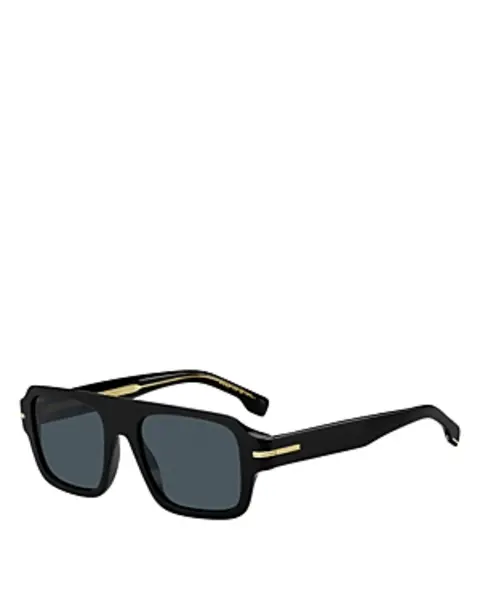 Image of Boss Flat Top Sunglasses, 53mm