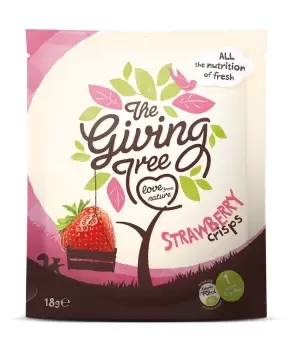 Image of The Giving Tree Freeze Dried Strawberry Crisps 18g