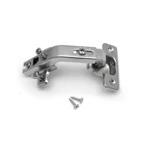 Image of GTV Angular Standard 135 Degrees Door Hinge 35mm - with Euro Screw