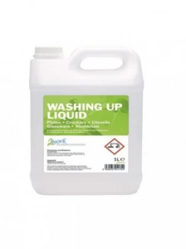 image of 2Work Economy Washing Up Liquid 5 Litre