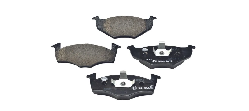 Image of HELLA Brake pad set HELLA 8DB 355 007-911